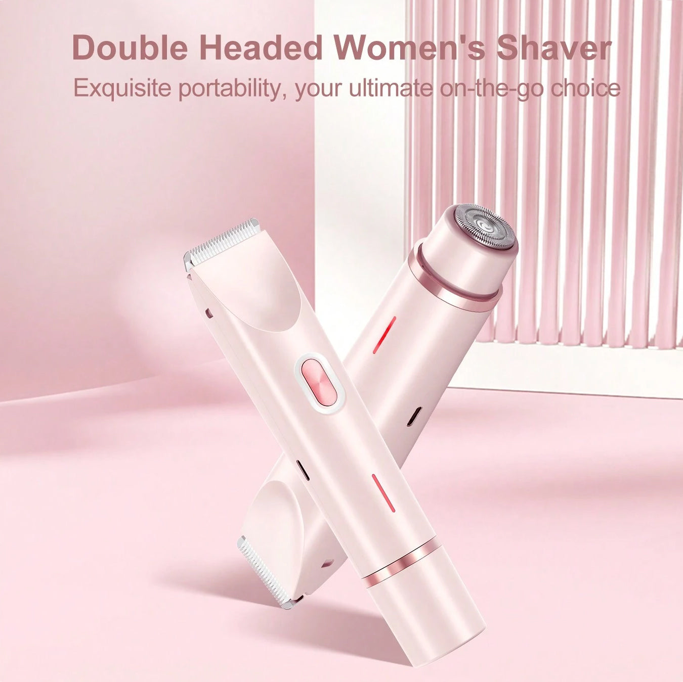 TrimGleam® LushTrim — Smooth & Gentle Electric Hair Removal for Face, Body & Bikini