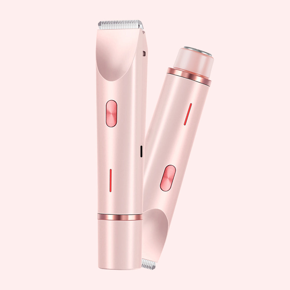 TrimGleam® LushTrim — Smooth & Gentle Electric Hair Removal for Face, Body & Bikini