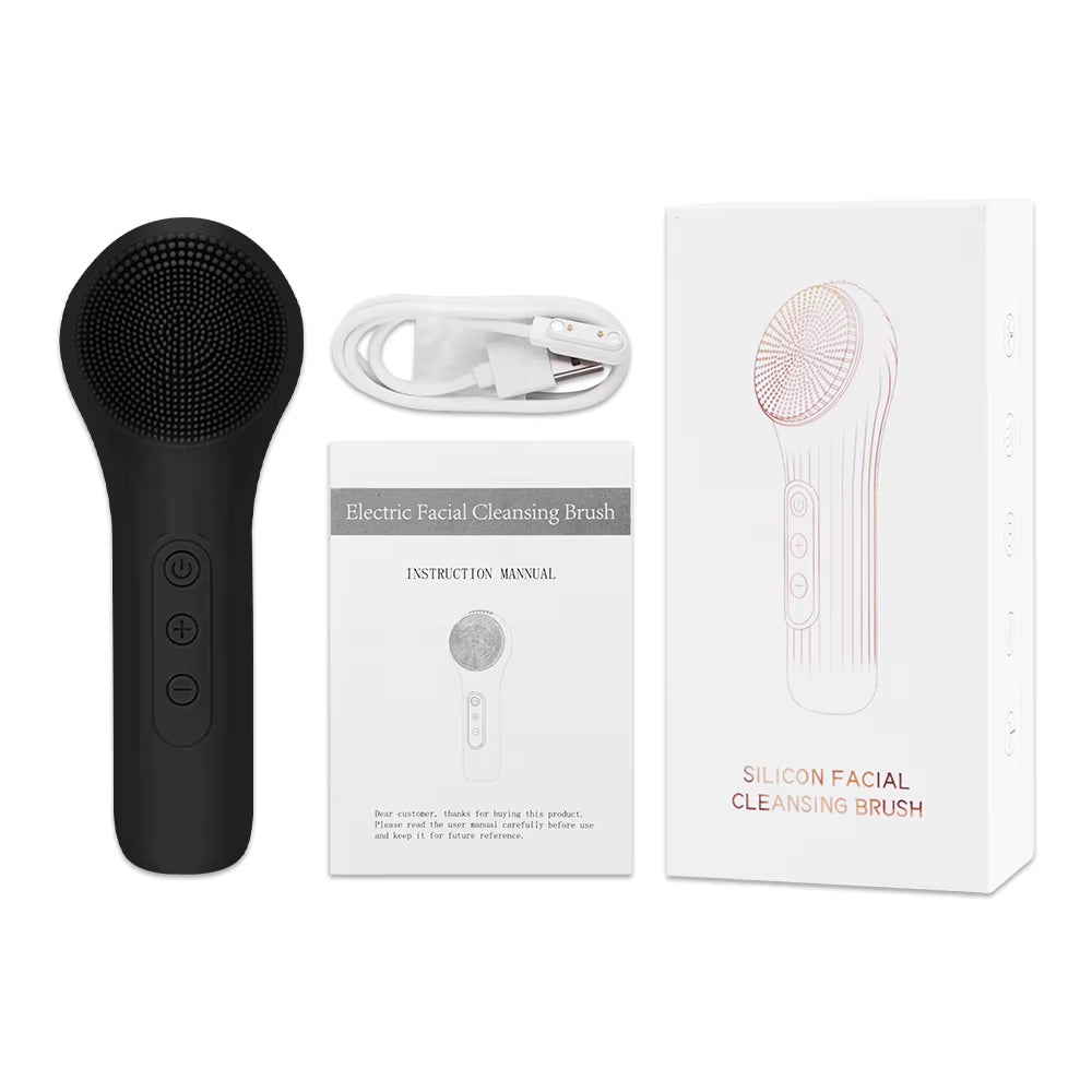 TrimGleam® GlowSkin™ - Sonic Silicone Facial Brush