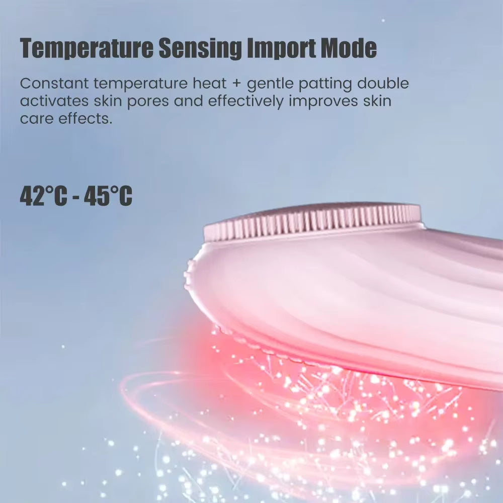 TrimGleam® GlowSkin™ - Sonic Silicone Facial Brush